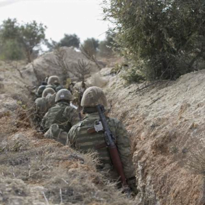 شاهد لحظة دخول الجيش التركي الى عفرين من محور إعزاز