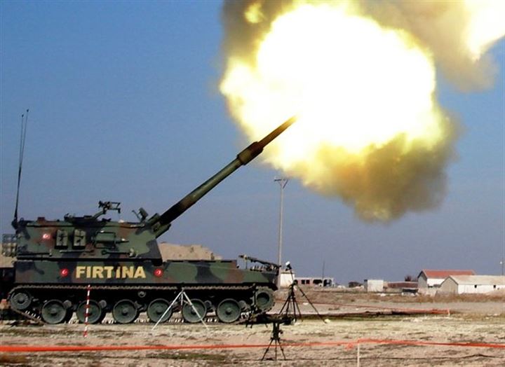 المدفعية التركية تواصل دك مواقع عسكرية للإرهابيين في عفرين 11