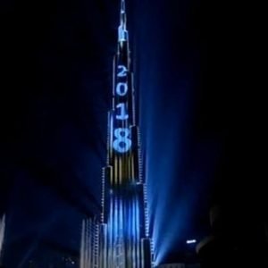 كيف دخل برج خليفة موسوعة “غينيس” في احتفالات 2018؟