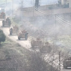 تقدم الدبابات التركية لمسافة 5 كيلو مترات في عفرين