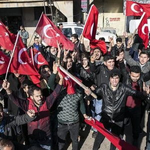 الأكراد في ريف حلب الشمالي يدعمون “غصن الزيتون”.. ويقولوا “ب ي د” الإرهابي لا يمثلنا