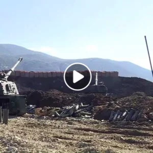 شاهد لحظة قصف المدفعية التركية “العاصفة” مواقع ”ب ي د/بي كاكا” في عفرين