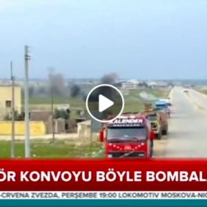 شاهد القصف التركي الذي أجبر القوات الموالية للنظام السوري على الفرار قبل الوصول الى عفرين