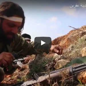 شاهد.. جانب من المعارك التي تخوضها قوات غصن الزيتون في عفرين