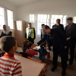 زيارة تفقدية لوفد تيكا التركية في مناطق “درع الفرات” بسوريا(صور)