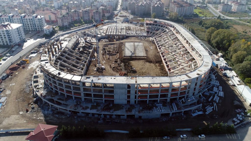 الانتهاء من أعمال البناء في ملعب أوردو لكرة القدم شمالي تركيا(صور) 7