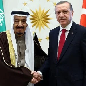 أردوغان يجري اتصالا هاتفيا بالعاهل السعودي الملك سلمان