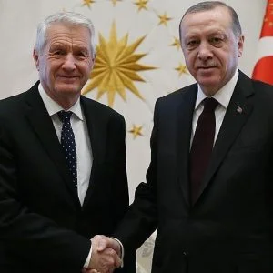 أردوغان يلتقي الأمين العام للمجلس الأوروبي