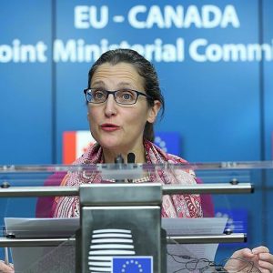 وزيرة خارجية كندا عن “غصن الزيتون”: نتفهّم المخاوف الأمنية المشروعة لتركيا