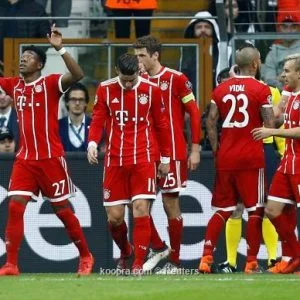 بايرن ميونخ يفوز على بشكتاش ويمر لربع نهائي الأبطال