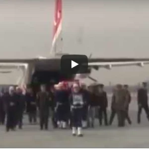 شاهد.. تركيا تودع ضابط استشهد في عفرين