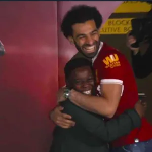 شاهد.. مقلب محمد صلاح مع الأطفال