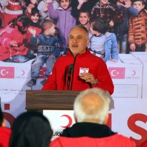 الهلال الأحمر التركي يطلق حملة “الرحمة”لدعم المساعدات الإنسانية في سوريا