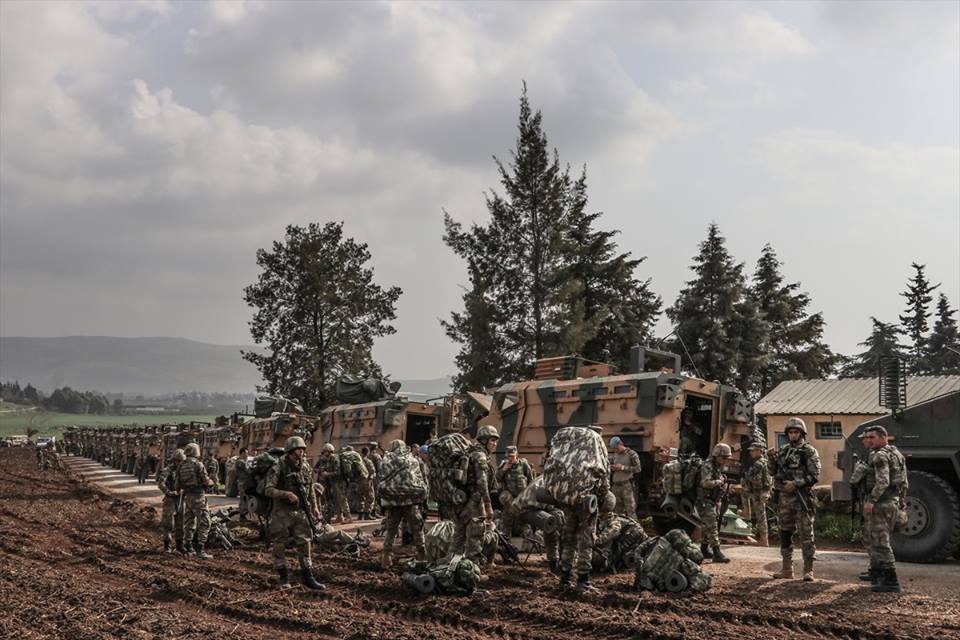 شاهد بالصور| تركيا ترسل تعزيزات كبيرة من القوات الخاصة إلى عفرين للمشاركة في عملية"غصن الزيتون" 3