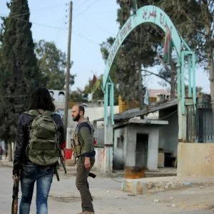الصور الأولى من مركز عفرين بعد سيطرة قوات “غصن الزيتون” عليها
