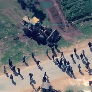 شاهد| ”ي ب ك” الإرهابي يمنع سكان عفرين من المغادرة