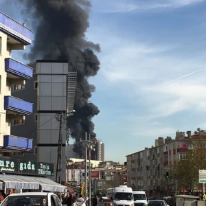 حريق كبير بمستشفى في اسطنبول