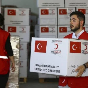 الحكومة التركية تطلق حملة تبرعات لصالح الشعب الفلسطيني