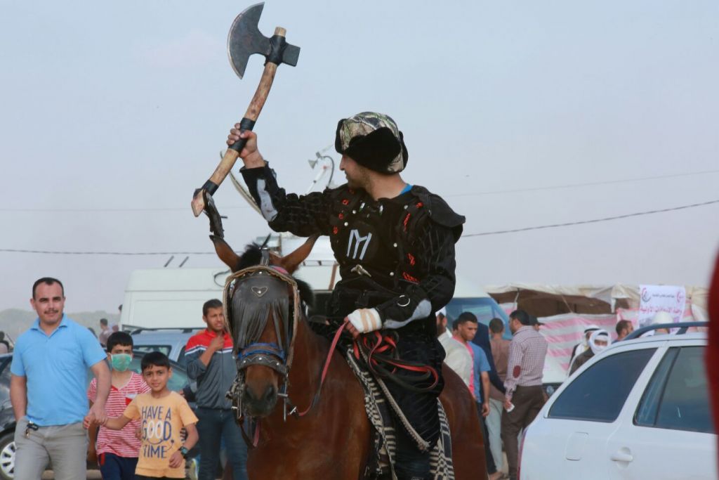 بالصور.. "ارطغرل" في غزة 7