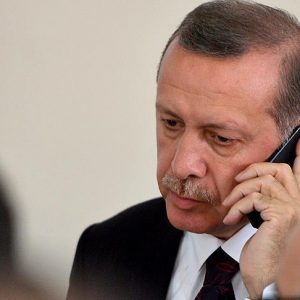 أردوغان والعاهل الكويتي يبحثان التطورات الأخيرة في فلسطين