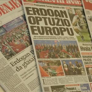 أصداء زيارة أردوغان في الصحف البوسنية