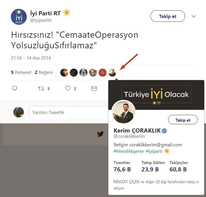 الامن التركي يلقي القبض على مسؤول التواصل بـ"حزب الخير" 1