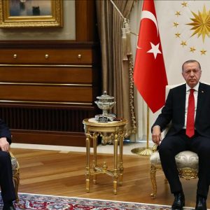 انتهاء اجتماع أردوغان وباهجة لي في أنقرة