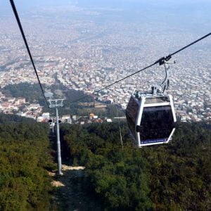 تركيا تفتتح خط “تلفريك” طوله 3600 متر في “طرابزون”