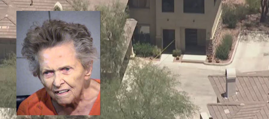 عجوز عمرها 92 عاماً تقتل ابنها البالغ من العمر 72 عاماً بالرصاص 1