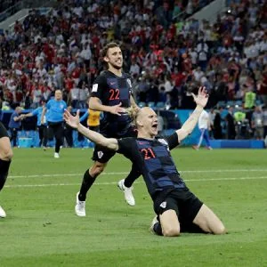 روسيا تودع وكرواتيا تتأهل لنصف نهائي المونديال