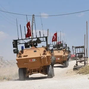 الجيش التركي يسيّر الدورية الثانية عشر في “منبج” السورية