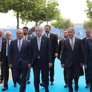 أردوغان يشارك في الجلسة الثالثة لقمة زعماء الناتو في بروكسل