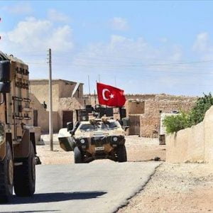 الجيش التركي يسيّر الدورية الثالثة عشر في “منبج” السورية