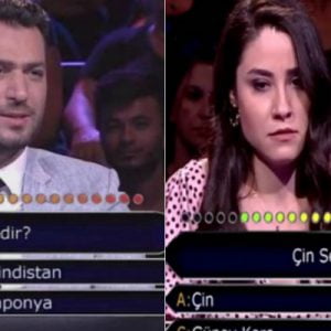 متسابقة تركية لم تعرف اجابة سؤال سهل جدآ جعلها الأغبى في تاريخ برنامج من سيربح المليون (فيديو)