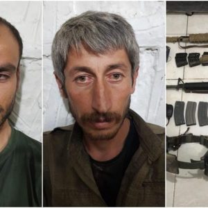 القبض على إرهابيين أحدهما قيادي بارز في”بي كا كا” علي الحدود التركية