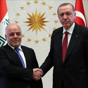 أردوغان يستقبل العبادي بأنقرة