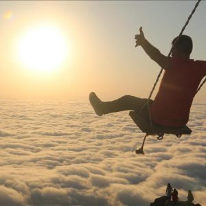 أرجوحة فوق السحاب.. في ريزة التركية (صورة) 2 أرجوحة فوق السحاب.. في ريزة التركية (صورة) 1