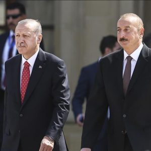 الرئيس الأذري يستقبل أردوغان بمراسم رسمية في باكو