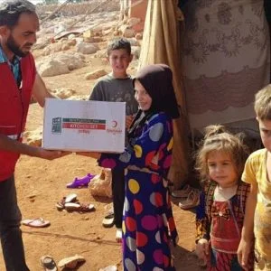 تركيا ترسل 145 شاحنة مساعدات لشمالي سوريا الشهر الماضي