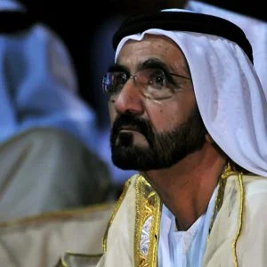 نائب رئيس دولة الإمارات يصل الرياض