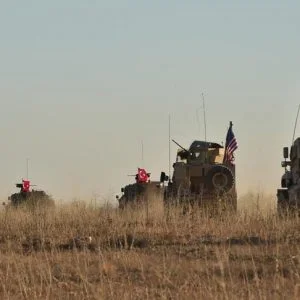 مشاهد لأول دورية مشتركة للجيشين التركي والأمريكي في “منبج”