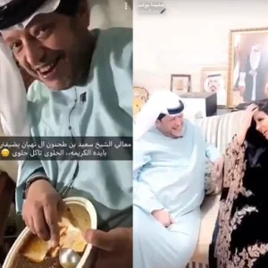 شاهد| بعد أن أثارت الجدل بظهورها مع عضو مجلس الدولة العُماني.. دلع حليمة بولند مع شيخ إماراتي