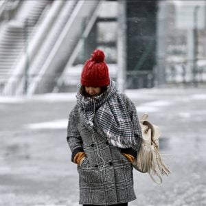 بالصور.. عاصفة ثلجية تجتاح مدينة إسطنبول 3