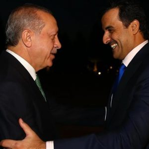 الرئيس أردوغان يهنئ أمير قطر بفوز منتخب بلاده في كأس آسيا 2019