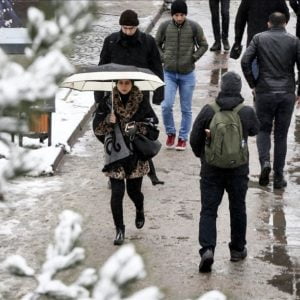 بالصور.. عاصفة ثلجية تجتاح مدينة إسطنبول 1