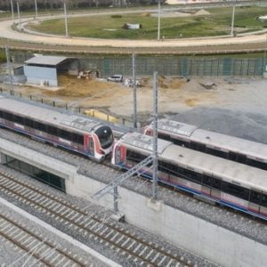 أردوغان يفتتح مشروع قطار يربط شطري إسطنبول