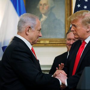 ترامب يعترف بسيادة إسرائيل على الجولان المحتل