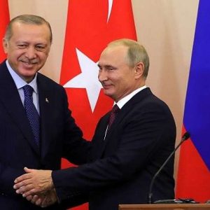 أردوغان وبوتين يبحثان آخر المستجدات في ليبيا وسوريا