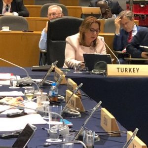 وزيرة تركية تحذر من النظام التجاري الوقائي