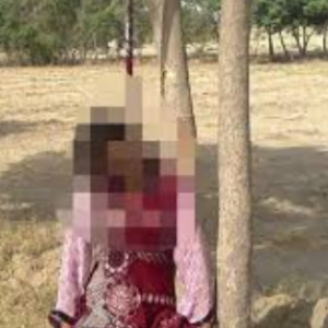 رجل يقتل زوجته ويعلقها في شجرة بعد إصابتها بمرض